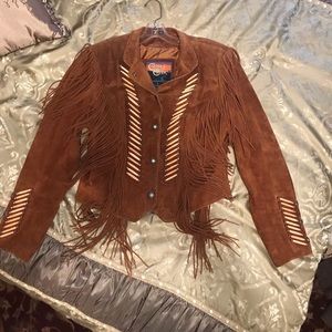 Cripple Creek Suede Cropped Jacket